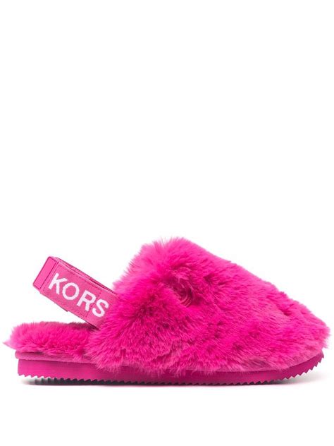 michael kors elsie slippers|michael kors slippers for men.